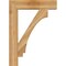 Ekena Millwork Imperial Block Rough Sawn Bracket, Western Red Cedar, 6"W x 32"D x 44"H BKT06X32X44IMP05RWR - alternate 4